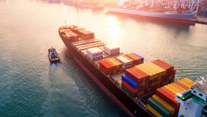 Giá cước vận tải biển giảm mạnh
