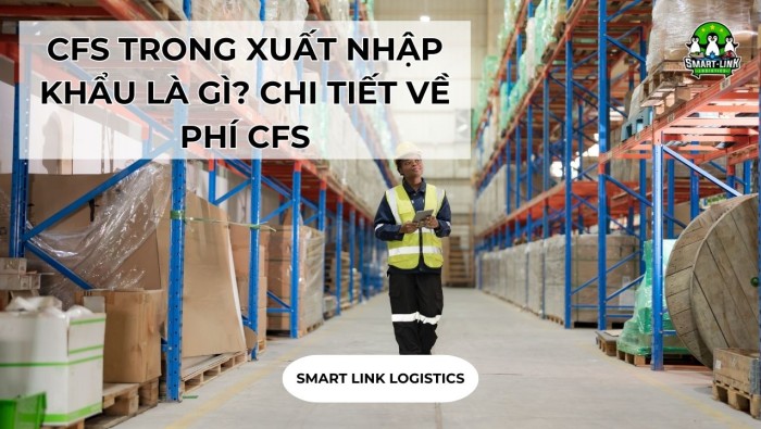 CFS TRONG XUẤT NHẬP KHẨU LÀ GÌ? CHI TIẾT VỀ PHÍ CFS