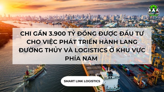 CHI GẦN 3.900 TỶ ĐỒNG ĐƯỢC ĐẦU TƯ CHO VIỆC PHÁT TRIỂN HÀNH LANG ĐƯỜNG THỦY VÀ LOGISTICS Ở KHU VỰC PHÍA NAM 