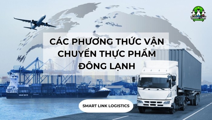 CÁC PHƯƠNG THỨC VẬN CHUYỂN THỰC PHẨM ĐÔNG LẠNH