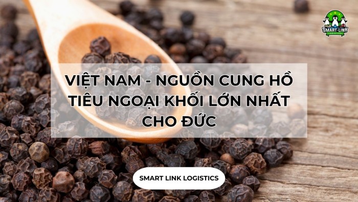 VIỆT NAM – NGUỒN CUNG HỒ TIÊU NGOẠI KHỐI LỚN NHẤT CHO ĐỨC