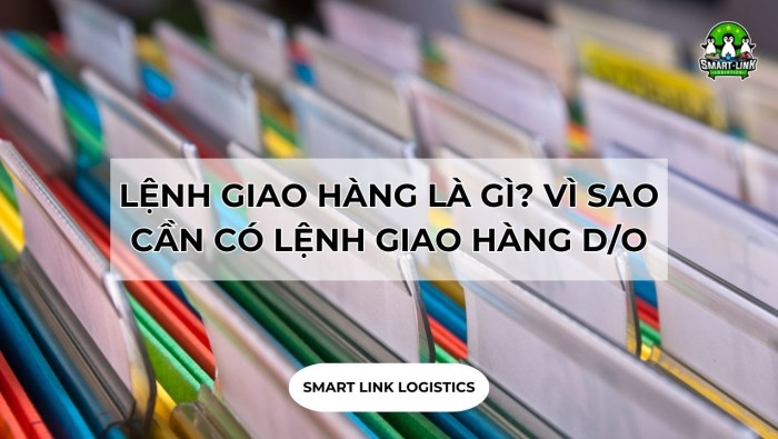 LỆNH GIAO HÀNG LÀ GÌ? VÌ SAO CẦN CÓ LỆNH GIAO HÀNG D/O