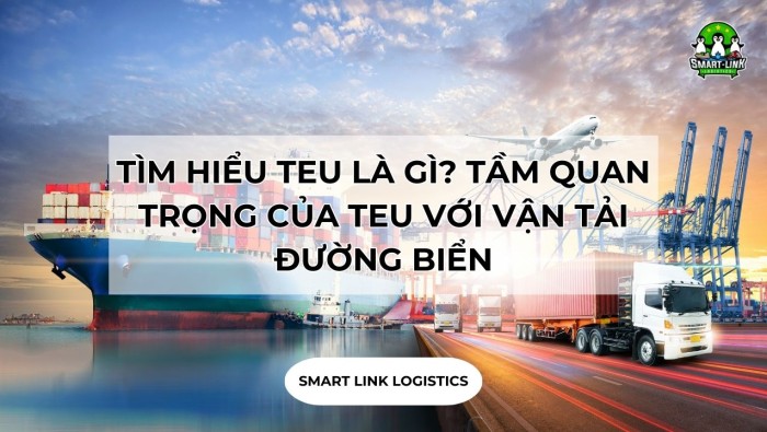 TÌM HIỂU TEU LÀ GÌ? TẦM QUAN TRỌNG CỦA TEU VỚI VẬN TẢI ĐƯỜNG BIỂN