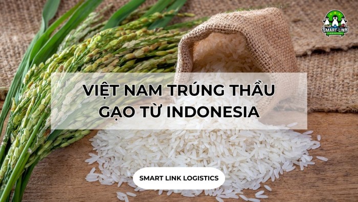 VIỆT NAM TRÚNG THẦU GẠO TỪ INDONESIA