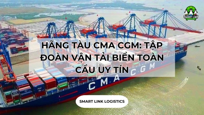 HÃNG TÀU CMA CGM: TẬP ĐOÀN VẬN TẢI BIỂN TOÀN CẦU UY TÍN