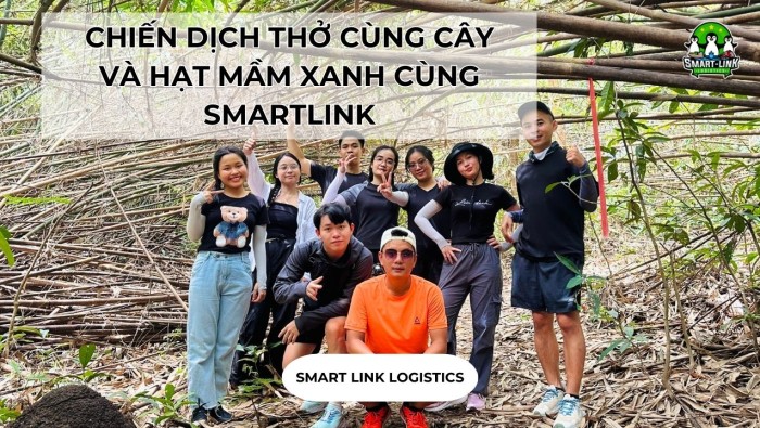 CHIẾN DỊCH THỞ CÙNG CÂY VÀ HẠT MẦM XANH CÙNG SMARTLINK