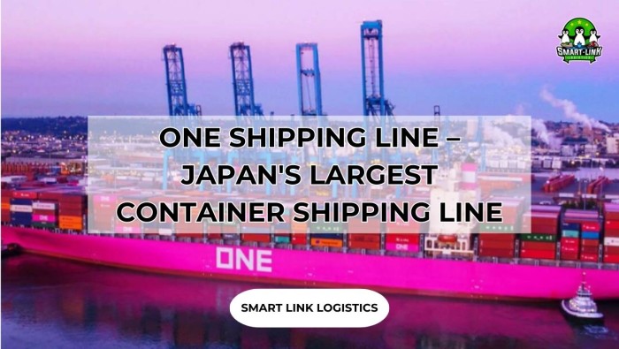 ONE SHIPPING LINE – JAPAN’S LARGEST CONTAINER SHIPPING LINE