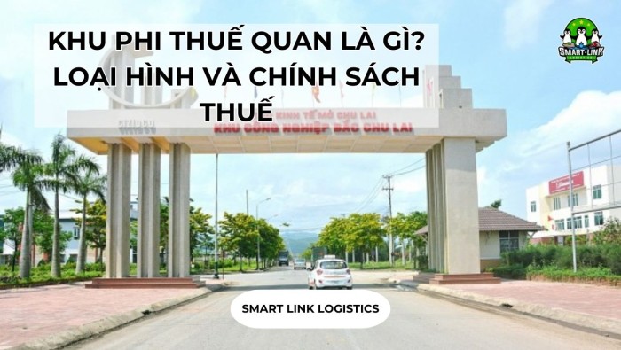 KHU PHI THUẾ QUAN LÀ GÌ? LOẠI HÌNH VÀ CHÍNH SÁCH THUẾ