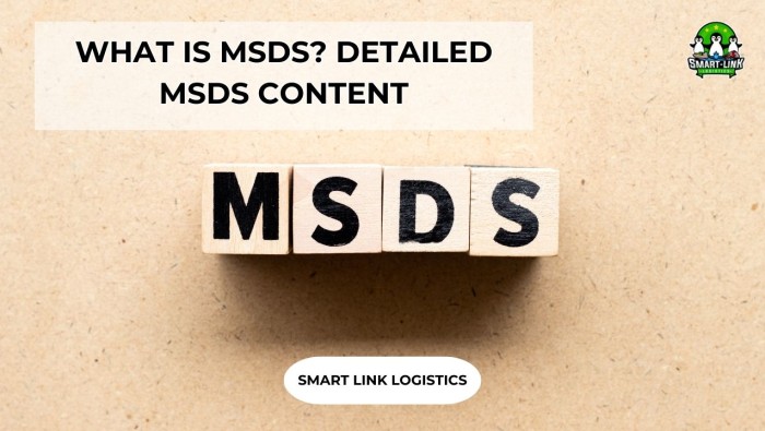 WHAT IS MSDS? DETAILED MSDS CONTENT