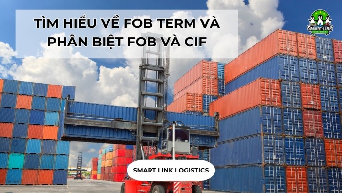 TÌM HIỂU VỀ FOB TERM VÀ PHÂN BIỆT FOB VÀ CIF