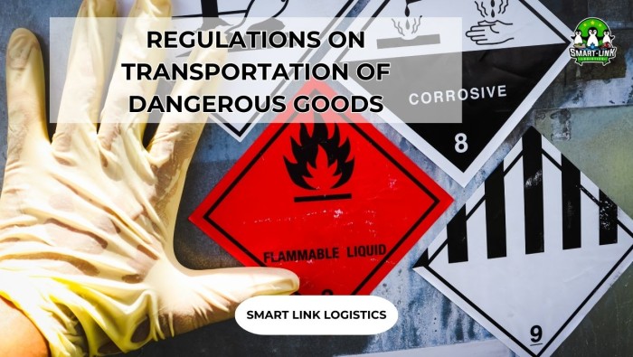 REGULATIONS ON TRANSPORTATION OF DANGEROUS GOODS