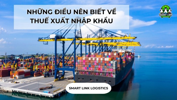 NHỮNG ĐIỀU NÊN BIẾT VỀ THUẾ XUẤT NHẬP KHẨU