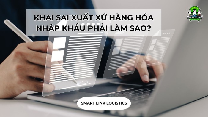 KHAI SAI XUẤT XỨ HÀNG HÓA NHẬP KHẨU PHẢI LÀM SAO?