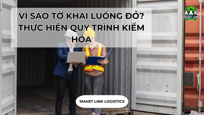 VÌ SAO TỜ KHAI LUỒNG ĐỎ? THỰC HIỆN QUY TRÌNH KIỂM HÓA