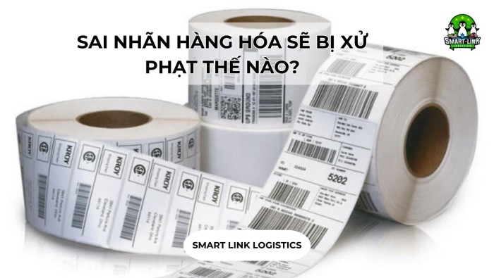 SAI NHÃN HÀNG HÓA SẼ BỊ XỬ PHẠT THẾ NÀO?