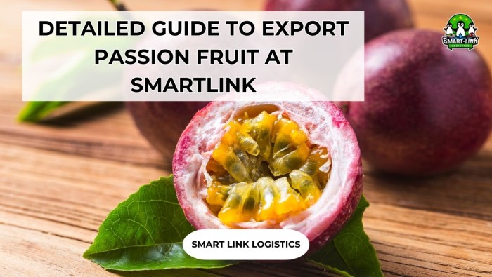 DETAILED GUIDE TO EXPORT PASSION FRUIT AT SMARTLINK