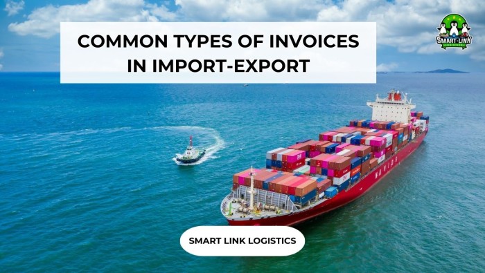 COMMON TYPES OF INVOICES IN IMPORT-EXPORT