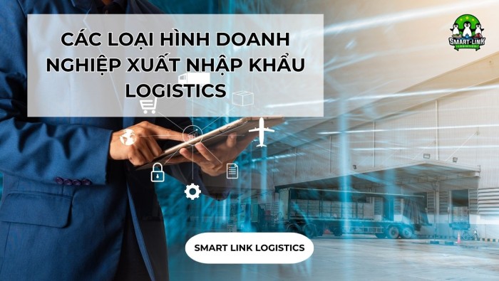 CÁC LOẠI HÌNH DOANH NGHIỆP XUẤT NHẬP KHẨU LOGISTICS