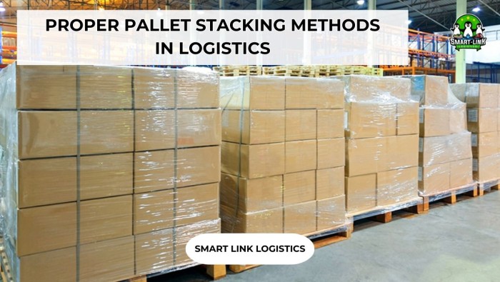 PROPER PALLET STACKING METHODS IN LOGISTICS