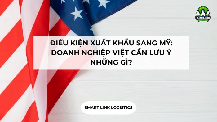 ĐIỀU KIỆN XUẤT KHẨU SANG MỸ: DOANH NGHIỆP VIỆT CẦN LƯU Ý NHỮNG GÌ?