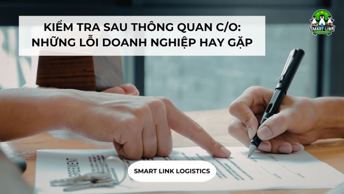 KIỂM TRA SAU THÔNG QUAN C/O: NHỮNG LỖI DOANH NGHIỆP HAY GẶP
