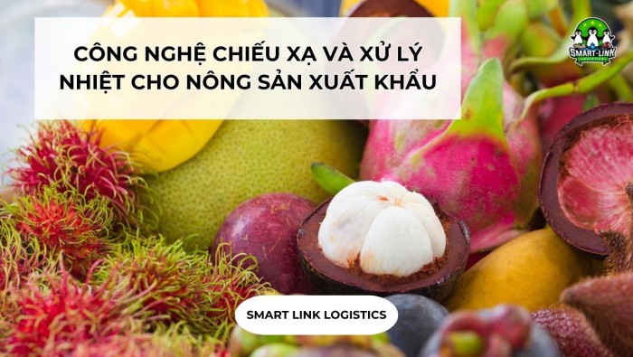 CÔNG NGHỆ CHIẾU XẠ VÀ XỬ LÝ NHIỆT CHO NÔNG SẢN XUẤT KHẨU