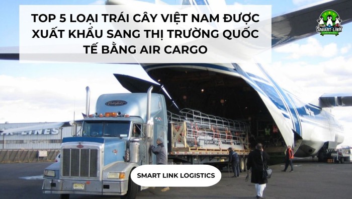 TOP 5 LOẠI TRÁI CÂY VIỆT NAM ĐƯỢC XUẤT KHẨU SANG THỊ TRƯỜNG QUỐC TẾ BẰNG AIR CARGO