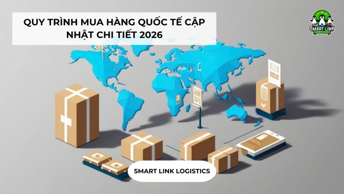 QUY TRÌNH MUA HÀNG QUỐC TẾ CẬP NHẬT CHI TIẾT 2026