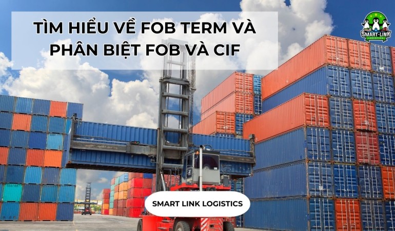 TÌM HIỂU VỀ FOB TERM VÀ PHÂN BIỆT FOB VÀ CIF