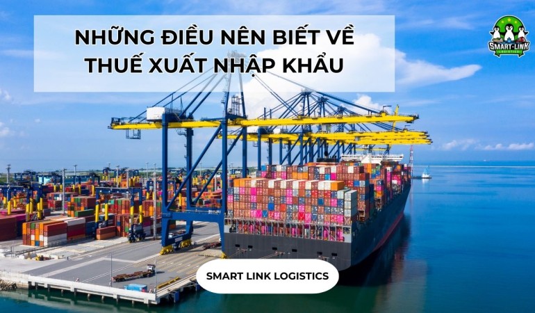 NHỮNG ĐIỀU NÊN BIẾT VỀ THUẾ XUẤT NHẬP KHẨU