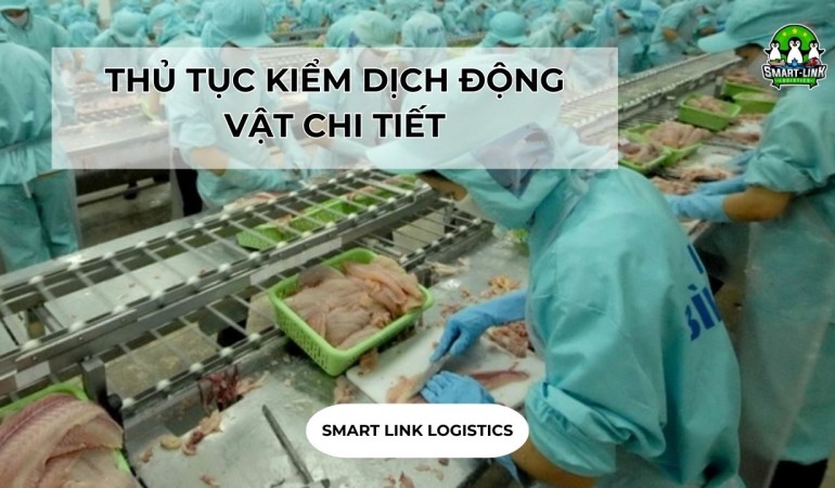 THỦ TỤC KIỂM DỊCH ĐỘNG VẬT CHI TIẾT