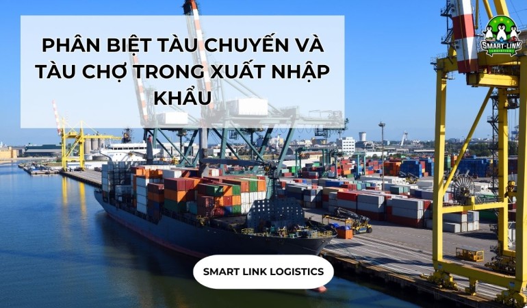 PHÂN BIỆT TÀU CHUYẾN VÀ TÀU CHỢ TRONG XUẤT NHẬP KHẨU
