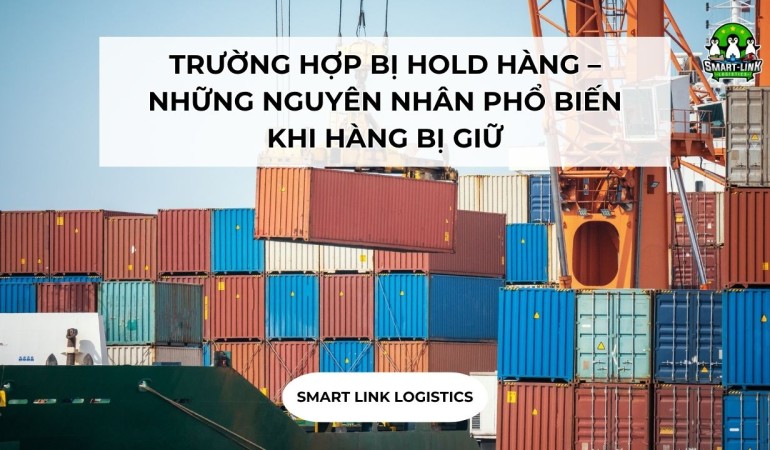 TRƯỜNG HỢP BỊ HOLD HÀNG – NHỮNG NGUYÊN NHÂN PHỔ BIẾN KHI HÀNG BỊ GIỮ