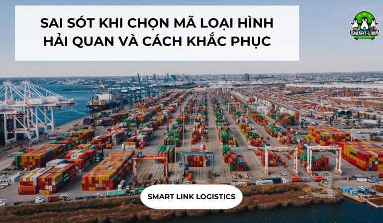 SAI SÓT KHI CHỌN MÃ LOẠI HÌNH HẢI QUAN VÀ CÁCH KHẮC PHỤC