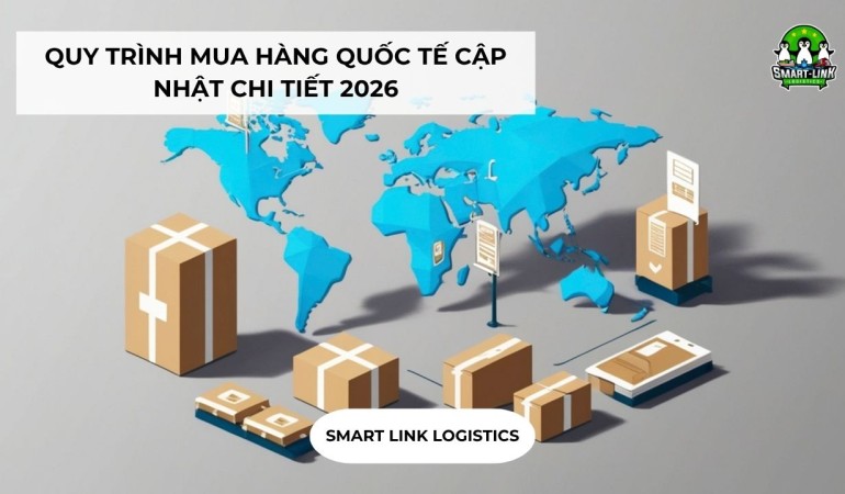 QUY TRÌNH MUA HÀNG QUỐC TẾ CẬP NHẬT CHI TIẾT 2026