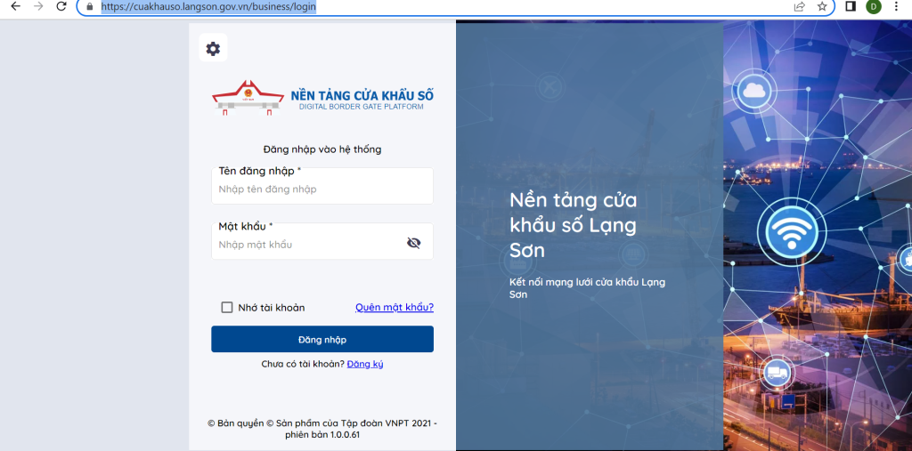 Từ 21/2/2022, doanh nghiệp xuất nhập khẩu hàng hóa qua cửa khẩu Lạng Sơn phải khai báo qua nền tảng số
