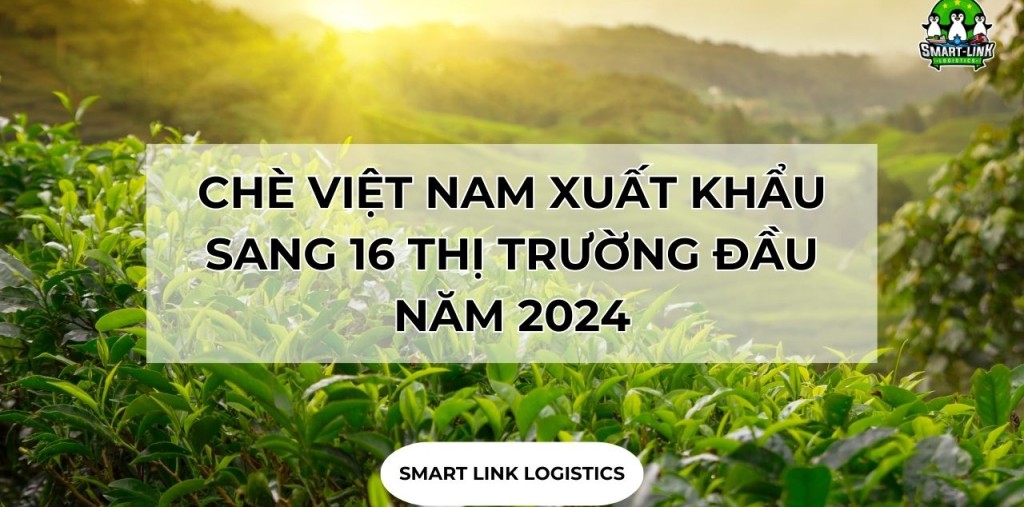 CHÈ VIỆT NAM XUẤT KHẨU SANG 16 THỊ TRƯỜNG ĐẦU NĂM 2024