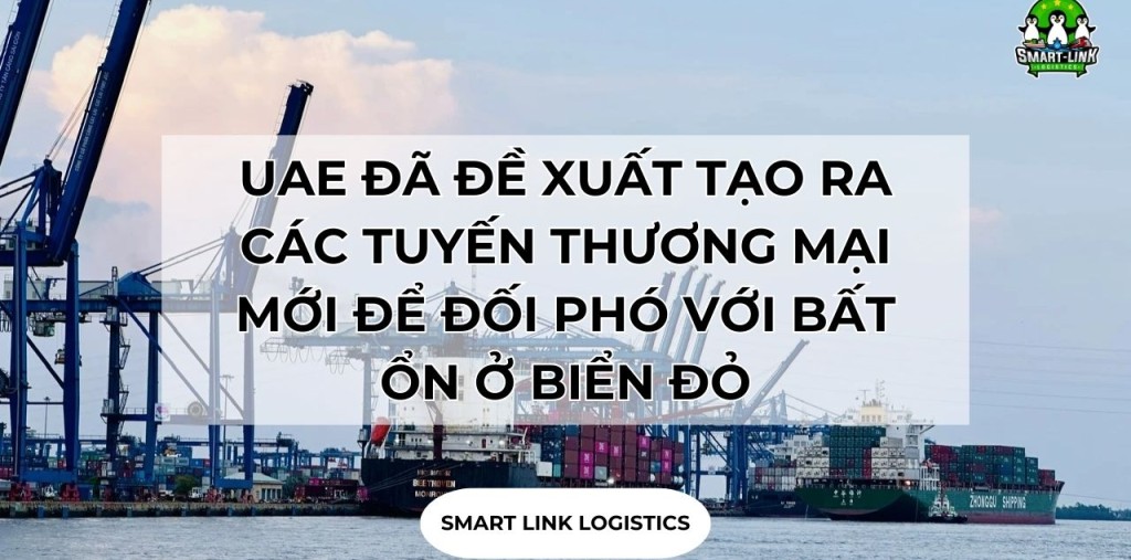 UAE ĐÃ ĐỀ XUẤT VIỆC TẠO RA CÁC TUYẾN THƯƠNG MẠI MỚI ĐỂ ĐỐI PHÓ VỚI TÌNH TRẠNG BẤT ỔN Ở BIỂN ĐỎ