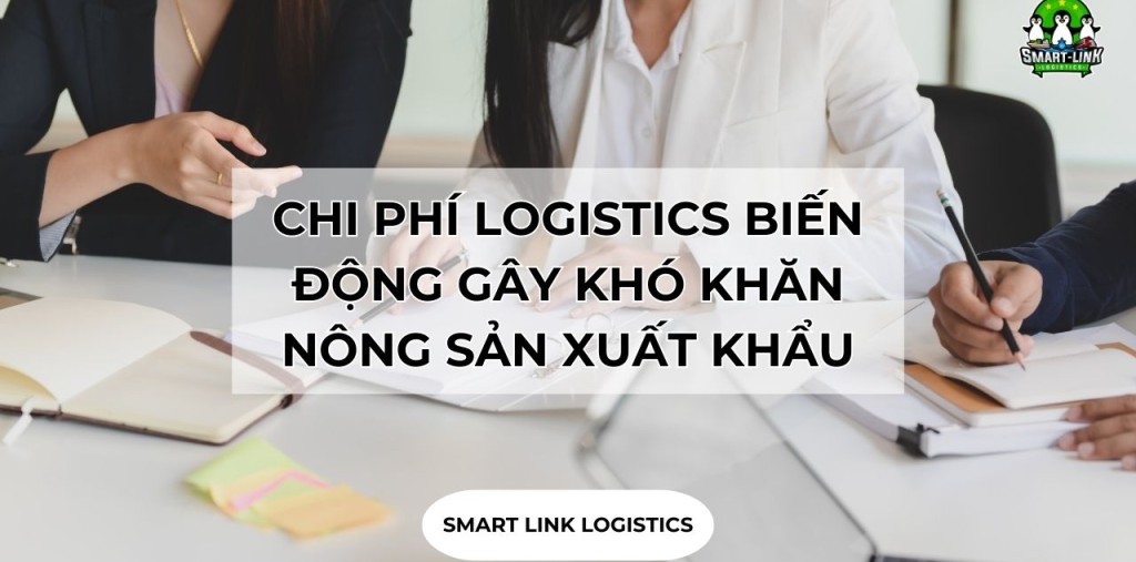 CHI PHÍ LOGISTICS BIẾN ĐỘNG GÂY KHÓ KHĂN CHO NÔNG SẢN XUẤT KHẨU