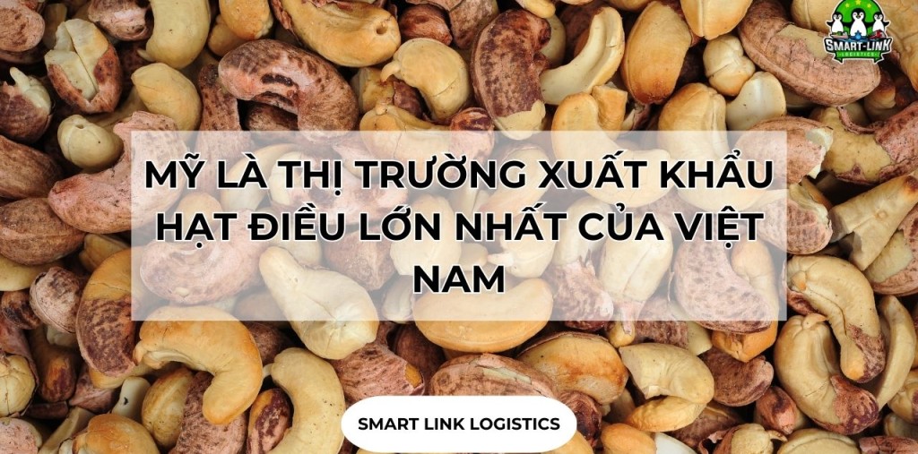 MỸ LÀ THỊ TRƯỜNG XUẤT KHẨU HẠT ĐIỀU LỚN NHẤT CỦA VIỆT NAM