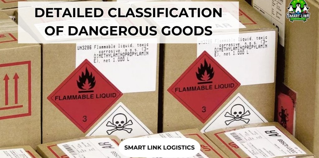 DETAILED CLASSIFICATION OF DANGEROUS GOODS