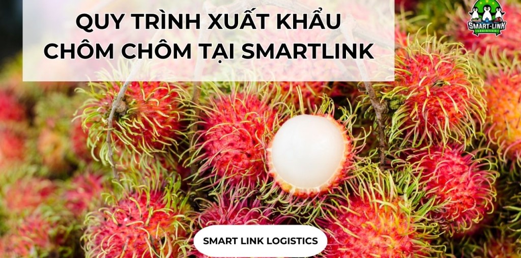 QUY TRÌNH XUẤT KHẨU CHÔM CHÔM TẠI SMARTLINK