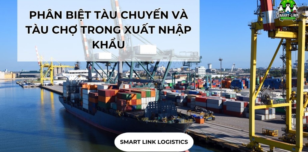 PHÂN BIỆT TÀU CHUYẾN VÀ TÀU CHỢ TRONG XUẤT NHẬP KHẨU