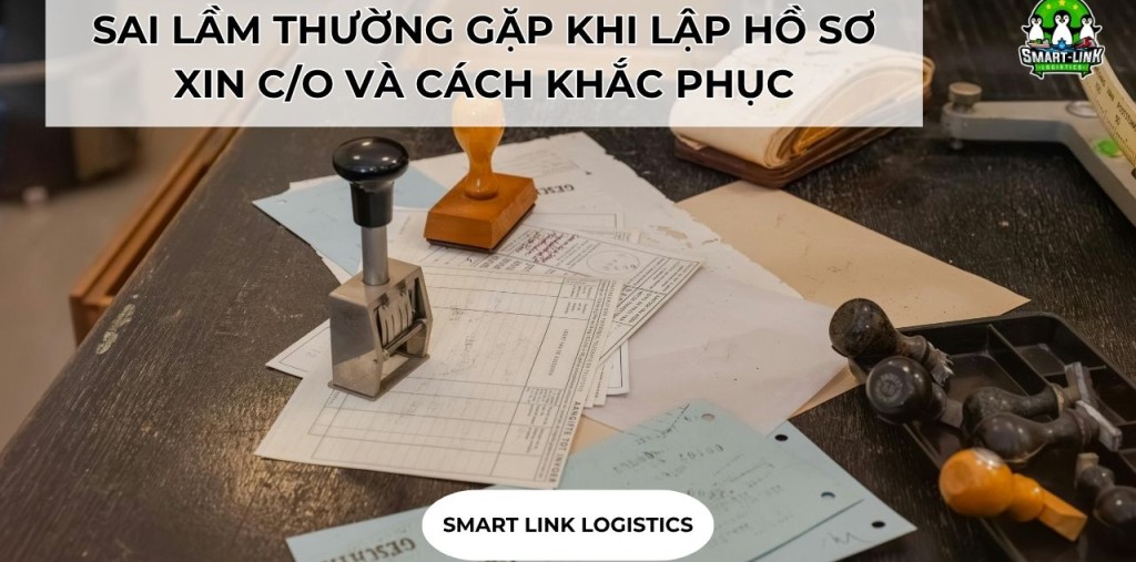 SAI LẦM THƯỜNG GẶP KHI LẬP HỒ SƠ XIN C/O VÀ CÁCH KHẮC PHỤC