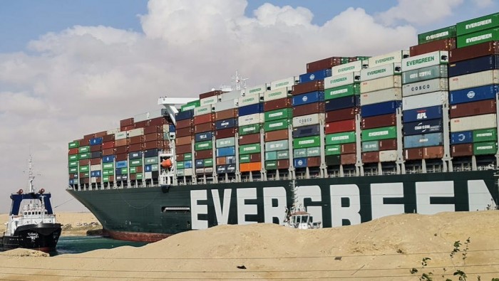 Tàu Ever Given vẫn đang ‘mắc kẹt’ tại kênh đào Suez.